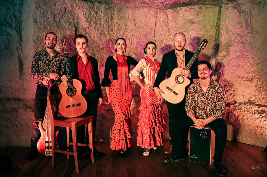 Groupe de musique en clôture de soirée